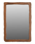 Ellis - Small Mirror - Brown