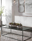Coreene - Industrial Coffee Table - Black