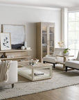 Cascade - 3-Shelve End Table - Light Brown