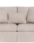 Hudson - Skirted Loveseat, Special Order - Beige