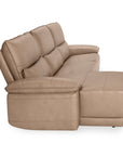 Branford - Power Recliner Sectional With LAF Chaise - Camel