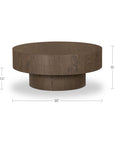 Corey - Coffee Table - Dark Brown