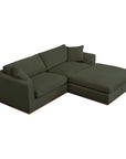 Rue - Nook Modular Sectional - Dark Green