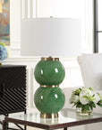 Banner - Spheres Table Lamp - Green