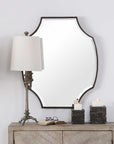 Ulalia - Scalloped Mirror - Black