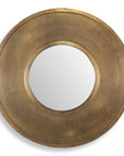 Axel - Round Brass Mirror