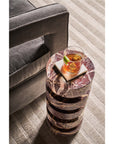 Modern - Cerise Spot Table - Dark Brown