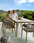 Kirkham - Wooden Outdoor Dining Table - Woodtone