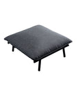 Morgan - Outdoor Ottoman - Charcoal
