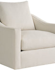 Eli - Swivel Chair - White