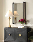 Cunene - Industrial Wall Mirror - Black