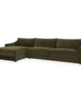 Farrow - Left Sectional - Cedar Green