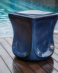 Kaz - Garden Stool - Deep Blue