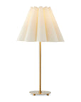 Lilabet - Fluted Shade Table Lamp - Gold