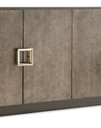 Melange - Asher Four Door Entertainment Credenza - Dark Brown