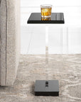 Angle - Contemporary Accent Table - Black