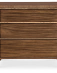 Eleana - Three Drawer Nightstand - Medium Wood