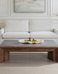 Vail - Elm Coffee Table - Dark Brown