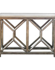 Catali - Stone Console Table - Ivory