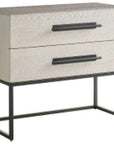 Dwell - Metal Base Nightstand