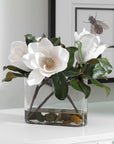 Middleton - Magnolia Flower Centerpiece - Green
