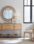 Retreat - Pole Rattan Accent Mirror