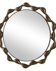 Remolino - Round Mirror - Bronze