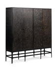 Amilio - Tall Cabinet - Rust Noir