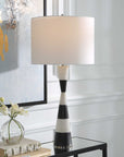 Bandeau - Banded Stone Table Lamp