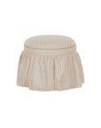 Heidi - Storage Ottoman Stripe - Beige