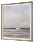 Haze - Framed Print - Light Gray