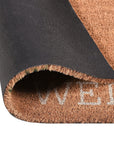 Doormats - Daisy Welcome Doormat - Ivory Multi / Natural