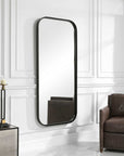 Concord - Tall Iron Mirror - Black