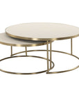 Aragon - Nesting Coffee Tables (Set of 2) - White