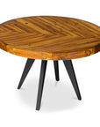 Parq - Round Dining Table - Brown