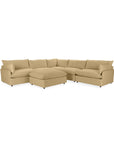 Caplan - 6 Piece Modular Sectional With Ottoman