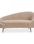 Abigail - Chaise - Light Brown