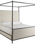 Modern - Cascade King Canopy Bed - White