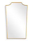 Demure - Antique Gold Mirror - Gold
