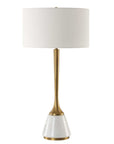Avola - White Marble Table Lamp
