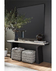 Modern - Quill Console Table - Gray