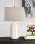 Odawa - Farmhouse Table Lamp - White