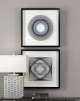 String Duet - Geometric Art (Set of 2) - Black