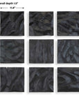 Malosi - Wood Wall Decor (Set of 9) - Black