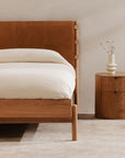 Colby - Queen Bed - Brown