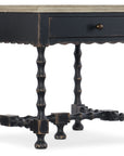 Ciao Bella - Rectangular End Table - Light Brown / Black