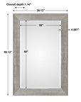 Leiston - Metallic Mirror - Silver