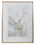 Ethos - Framed Abstract Print - Gold