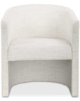 Encompass - White Fabric Dining Chair