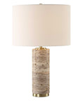 Cortado - Travertine Table Lamp